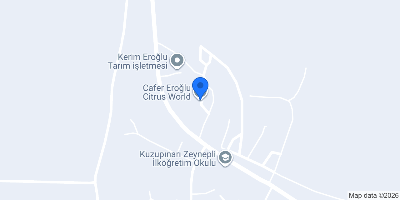 Cafer Eroğlu Citrus World konumu