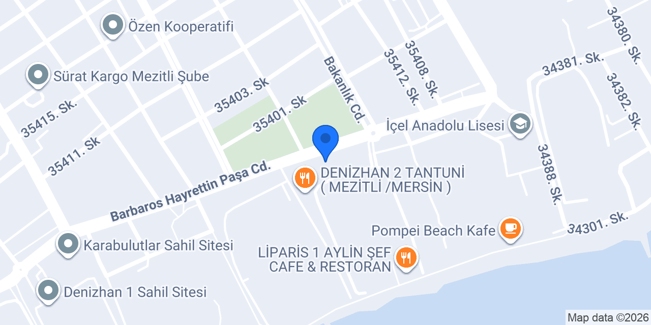 Cello Meze & Balık konumu