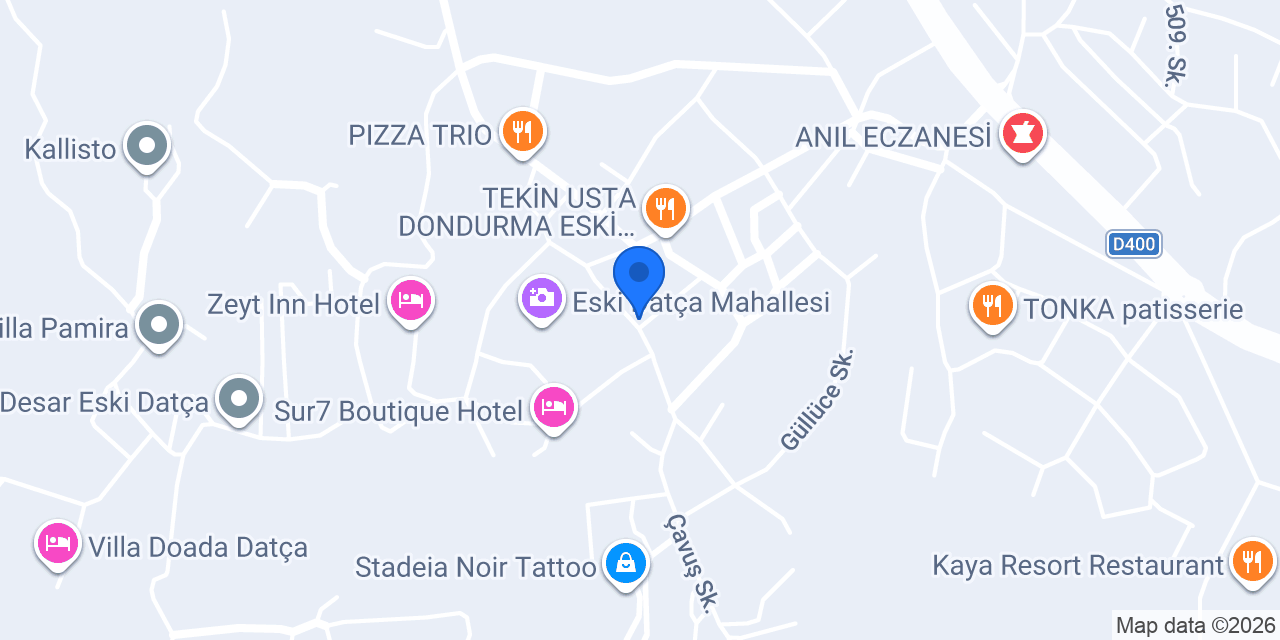 Cumhuriyet Pide Eski Datça konumu