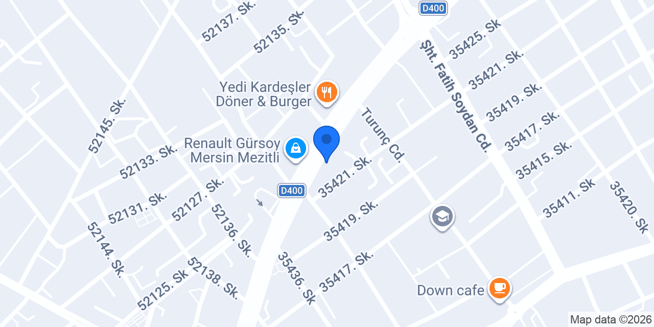 ÇINAR FİLO MEZİTLİ konumu