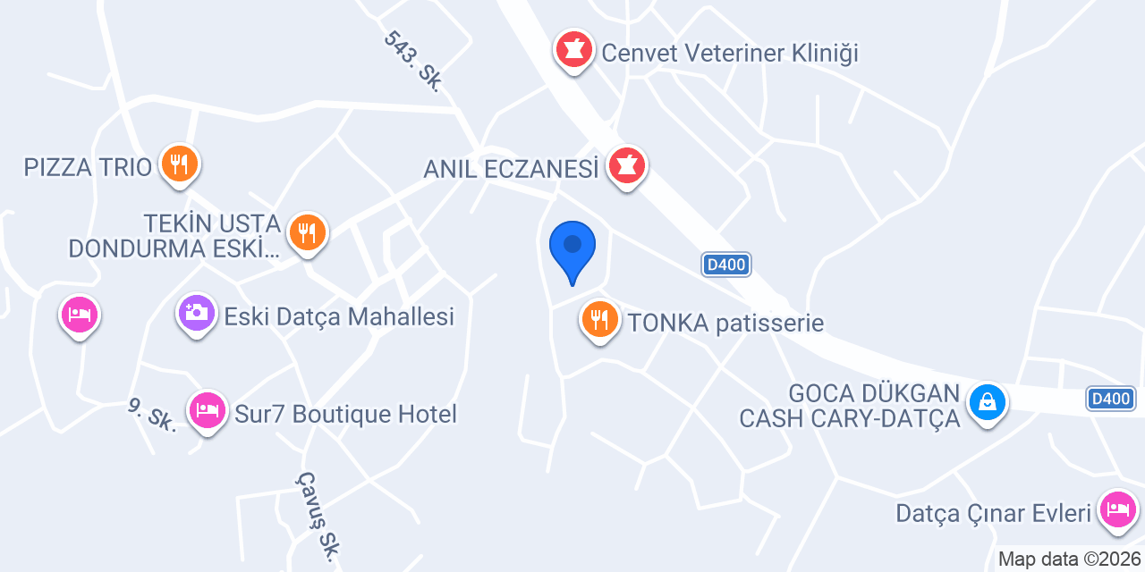 MN İNŞAAT DEKORASYON konumu