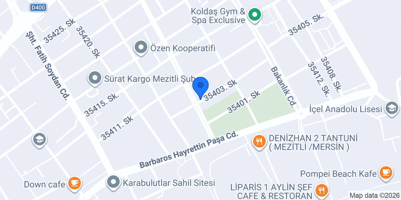 Daphne’s Macaron konumu