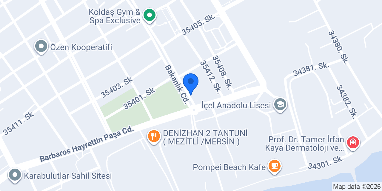 MERSİN ÇOCUK KULÜBÜ konumu