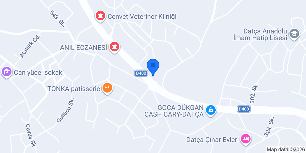 Datça Mühendislik konumu