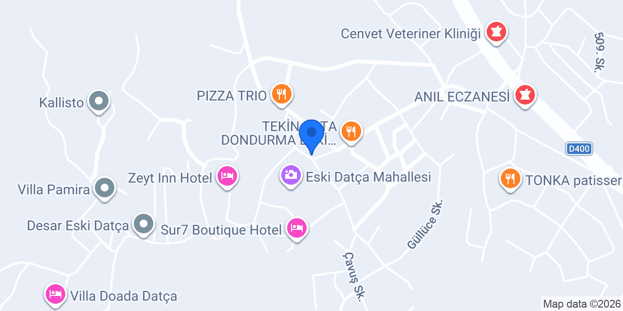 Nil Eski Datça konumu