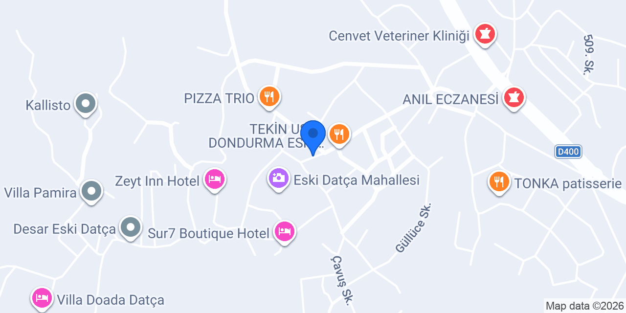 DATÇA KARANİKOS DÖNER RESTAURANT konumu