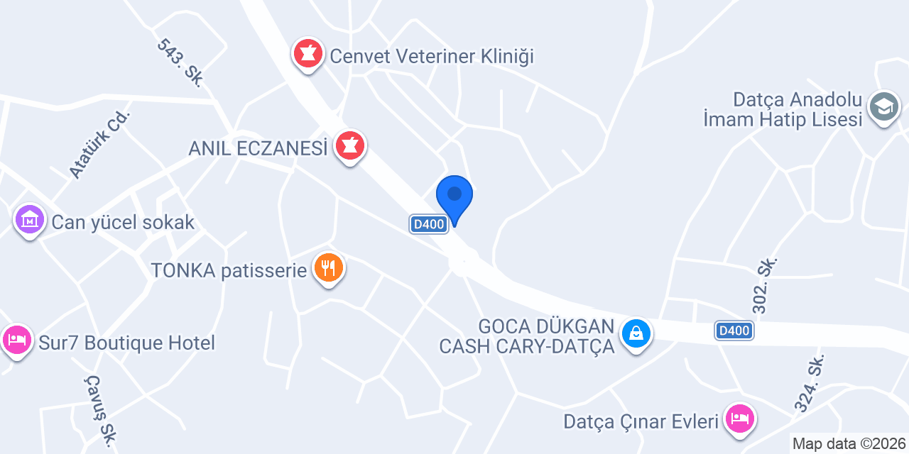 DENGE İNŞAAT MALZEMELERİ konumu