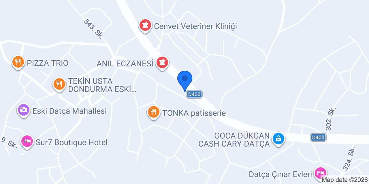 DATÇA ORMAN ÜRÜNLERİ konumu