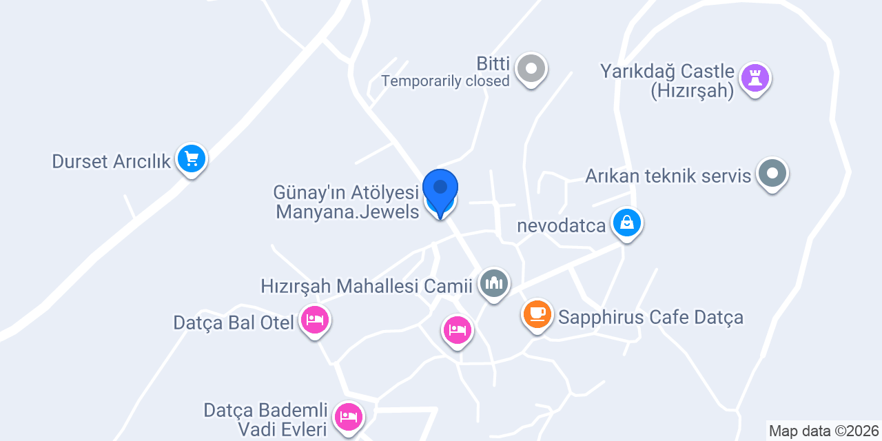 Günay'ın Atölyesi Manyana.Jewels konumu