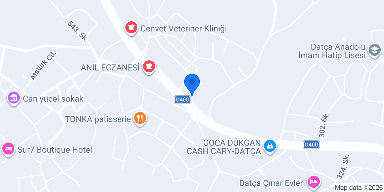 Baran Motorlu Araçlar konumu