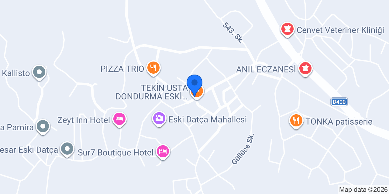 Soleil butik ve hediyelik konumu