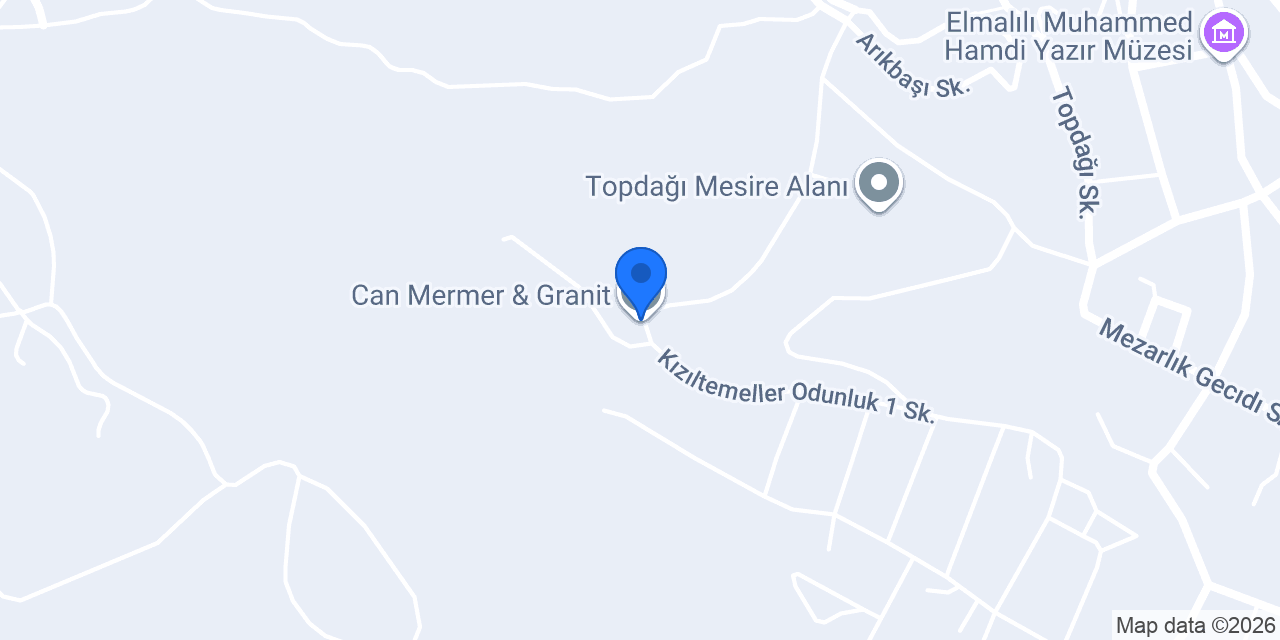 Can Mermer & Granit konumu