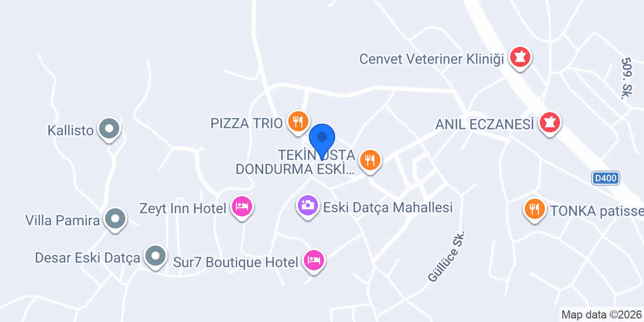 Patiska Butik Otel konumu
