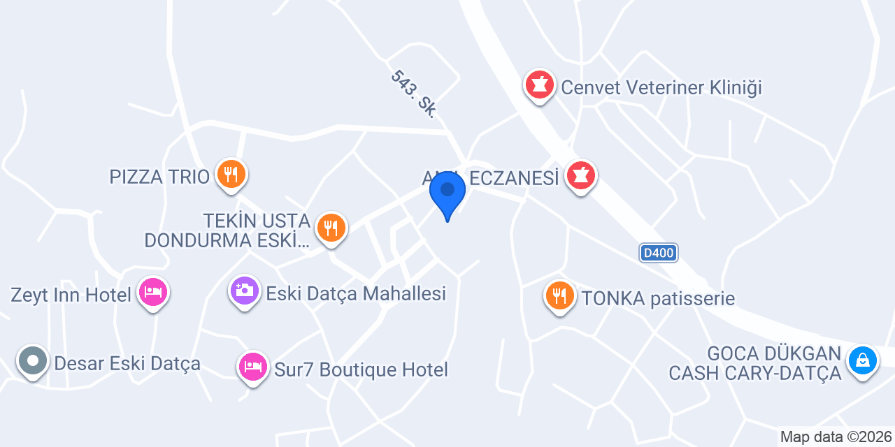 La Petra Boutique Hotel Eski Datça konumu