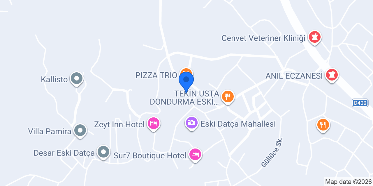 ASMA ESKİ DATÇA konumu