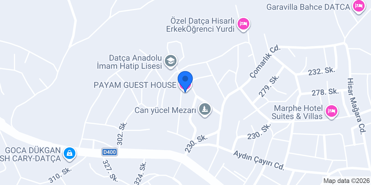 PAYAM GUEST HOUSE konumu