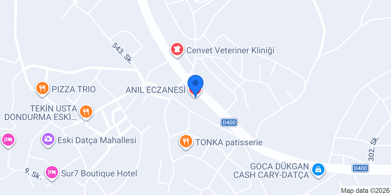 ANIL ECZANESİ konumu