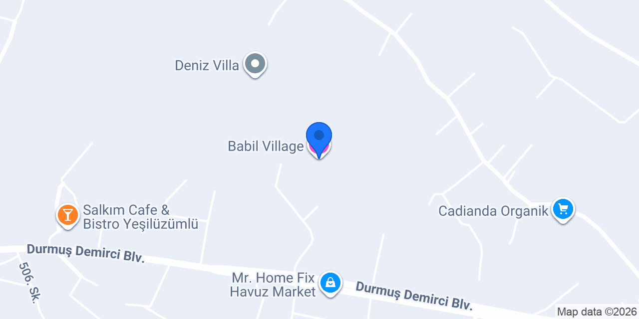 Babil Village konumu