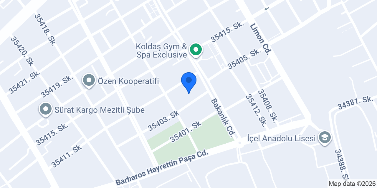 Mersin Bilge Sigorta konumu