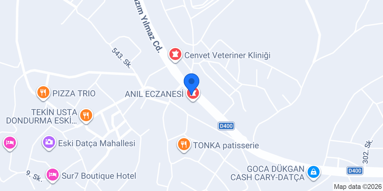 A-TEK Emlak, Datça Rent a Car, Datça Araba Kiralama, Datça Emlak, İnşaat konumu