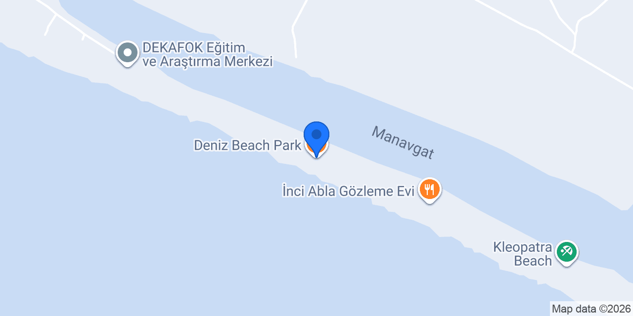 Deniz Beach Park konumu