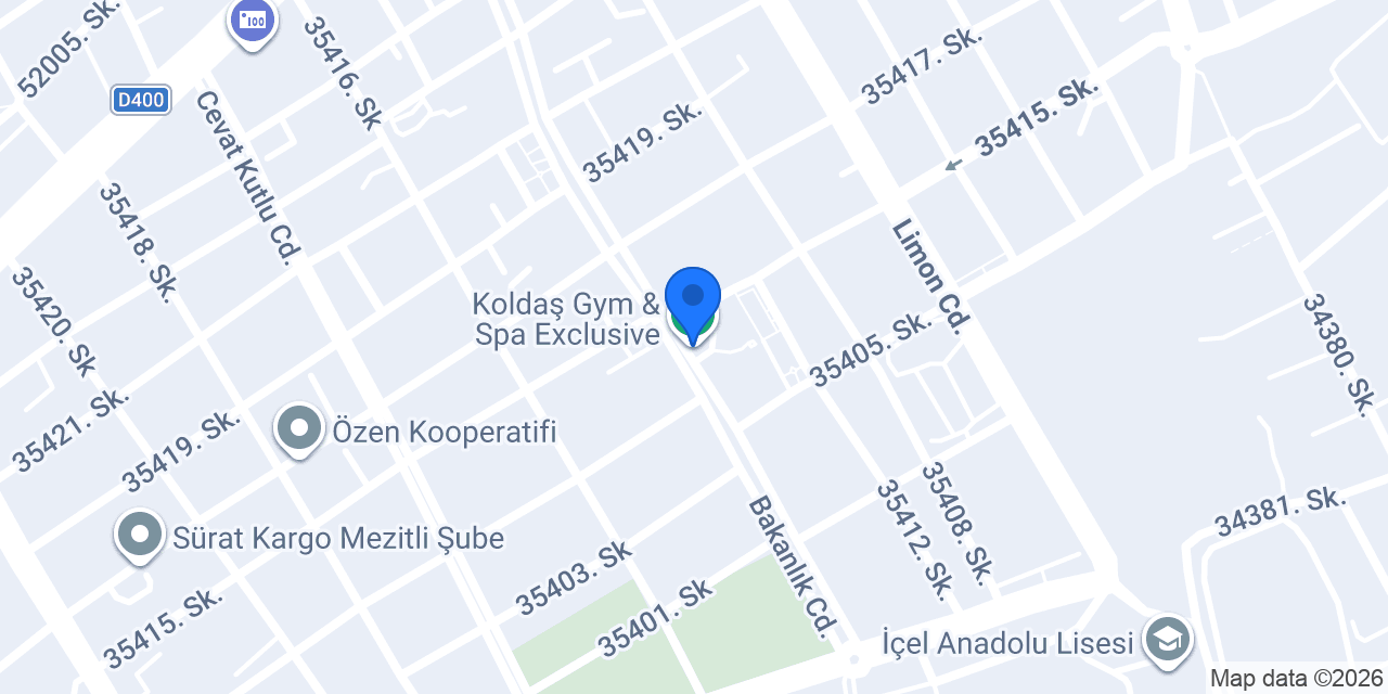 Koldaş Gym & Spa Exclusive konumu