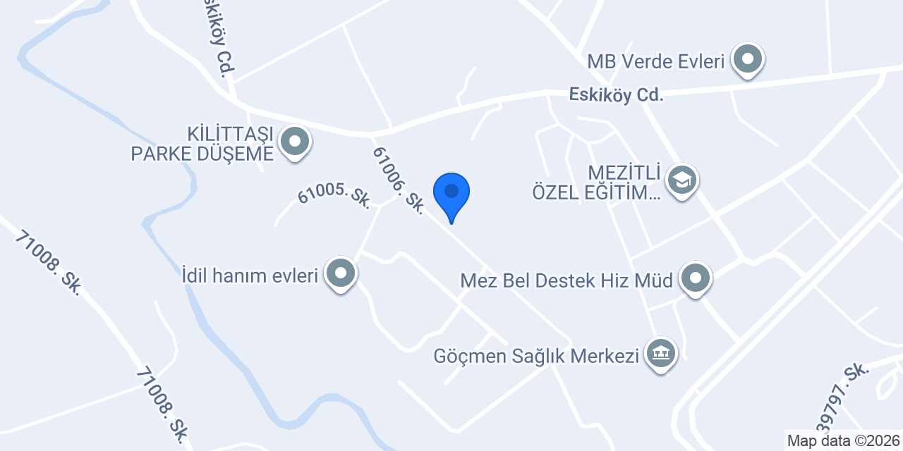 Mersin Özel Ata İlköğretim Okulu konumu