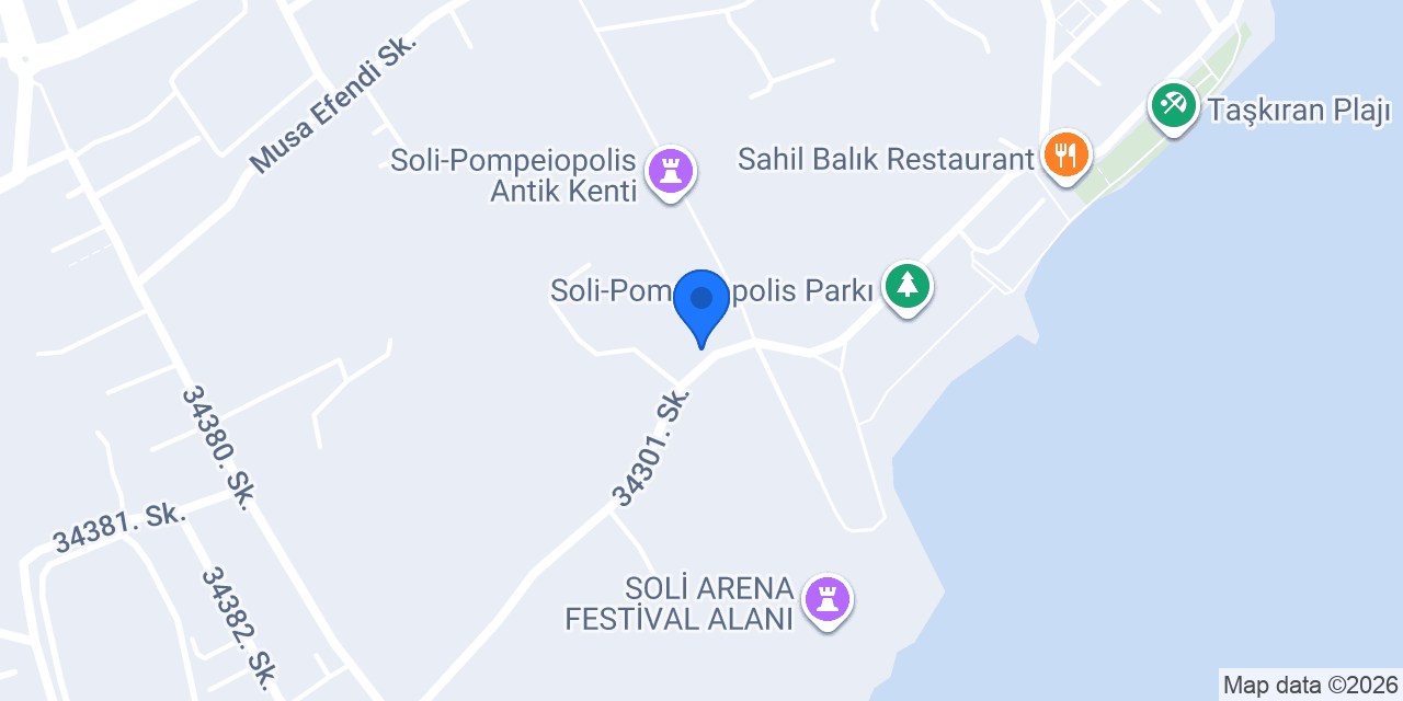 Soli Pompeiopolis Çiçekçilik ve Tarım konumu