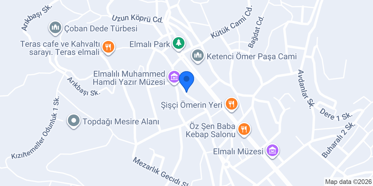 Şakir Akça Vakfı Konukevi & Otel konumu