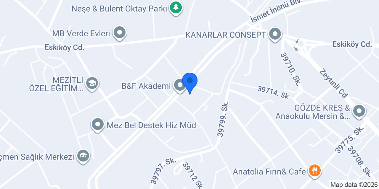 Mersin Emir Ticaret Toptan konumu