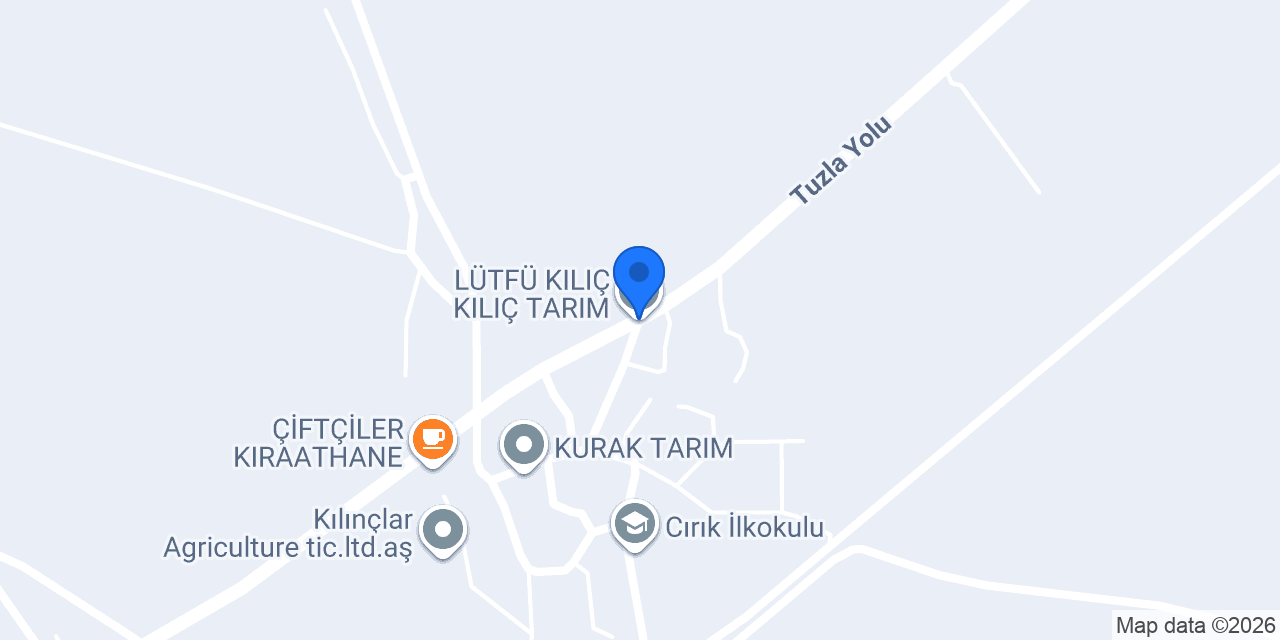 LÜTFÜ KILIÇ KILIÇ TARIM konumu