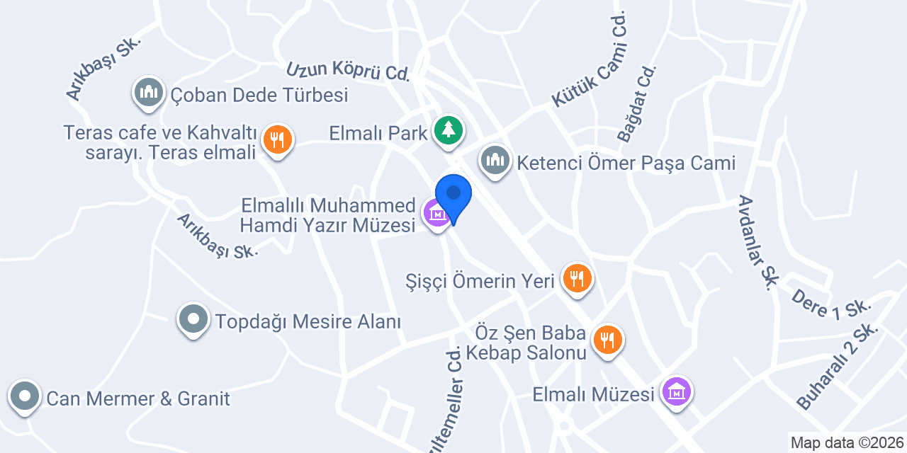 Ayhan Mimarlık konumu