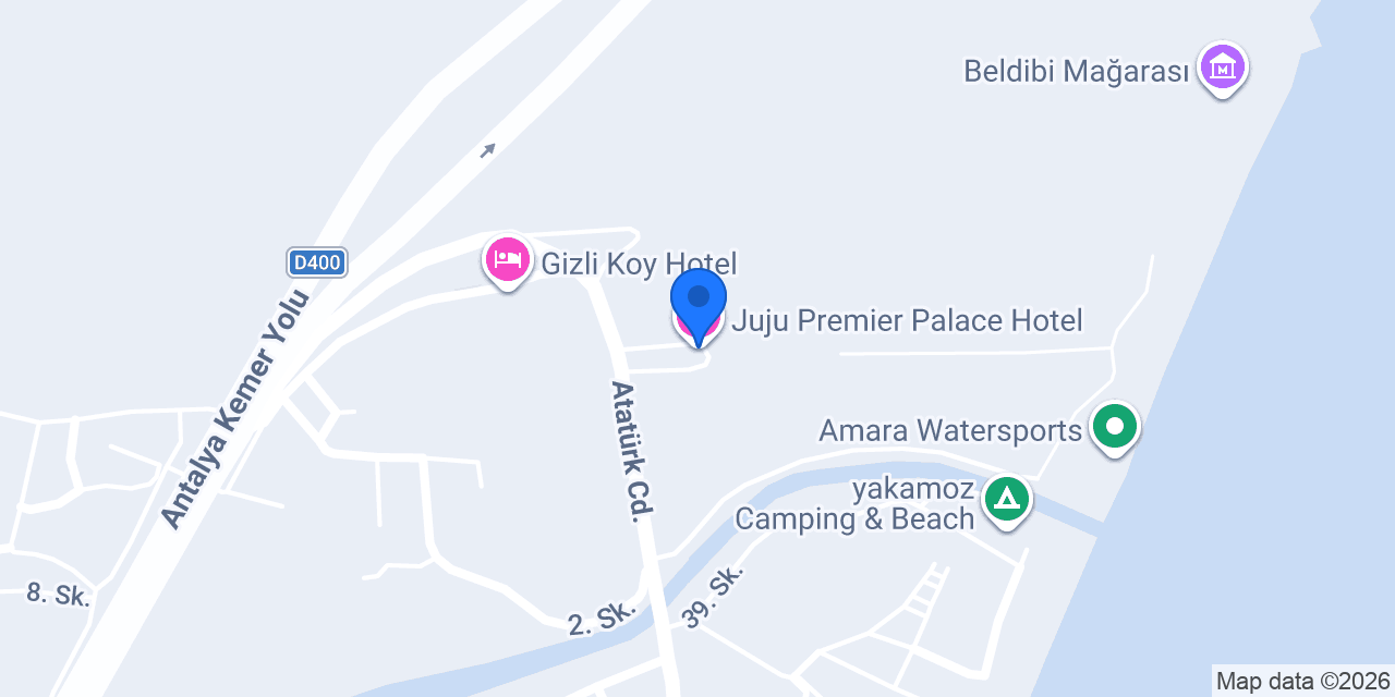 Juju Premier Palace Hotel konumu