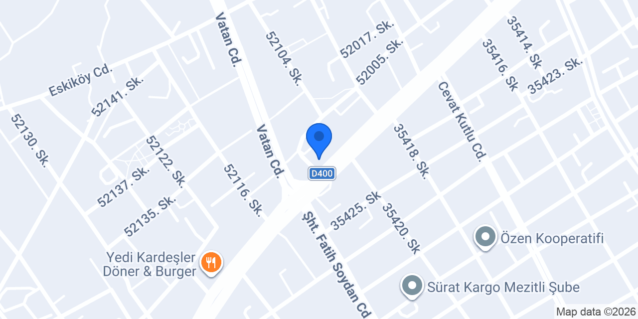 Aydima Mobilya konumu