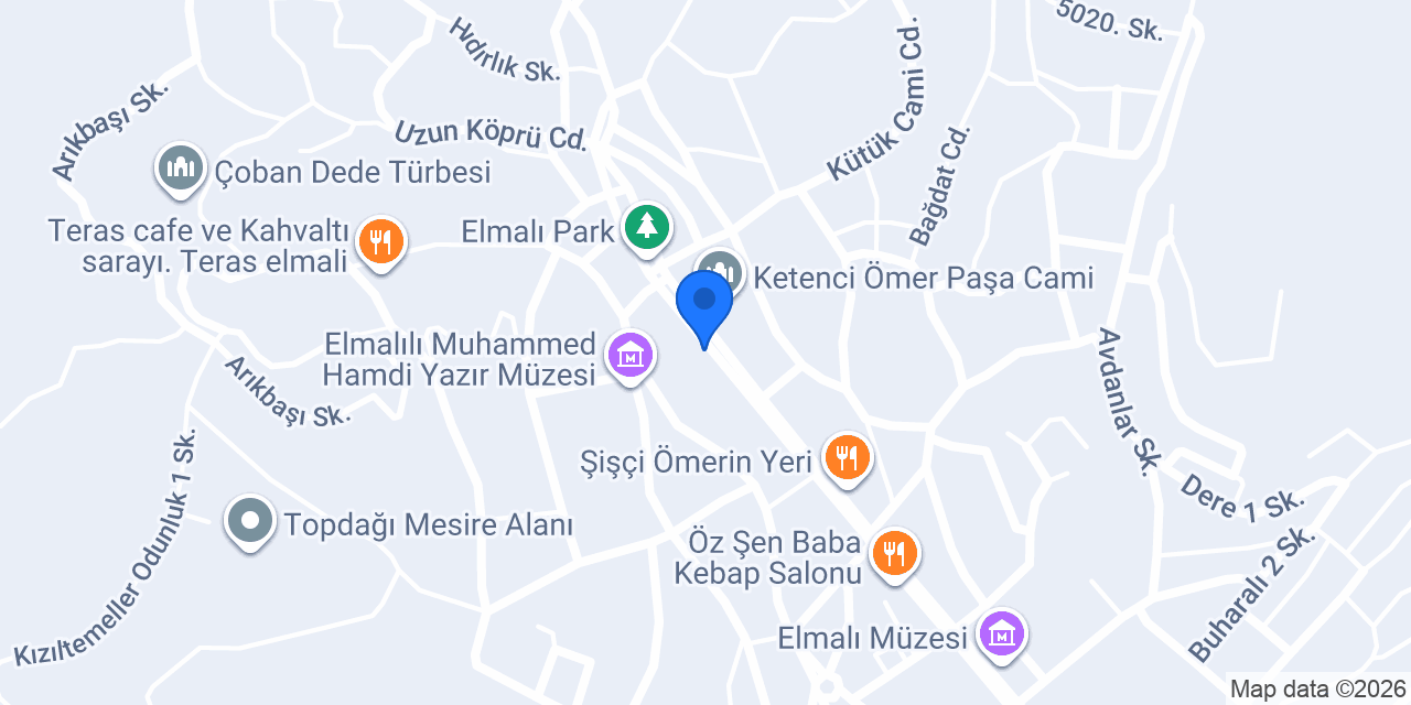Meydan Izgara Restaurant konumu