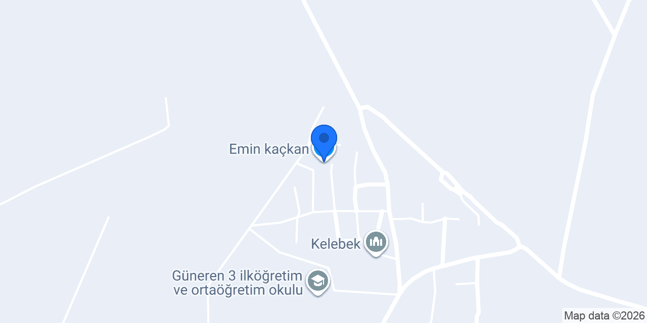 Emin kaçkan konumu