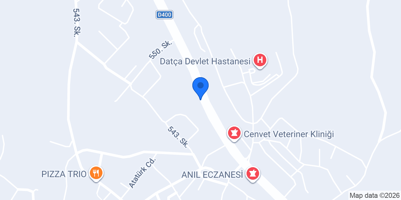Datça Hobi Evi konumu