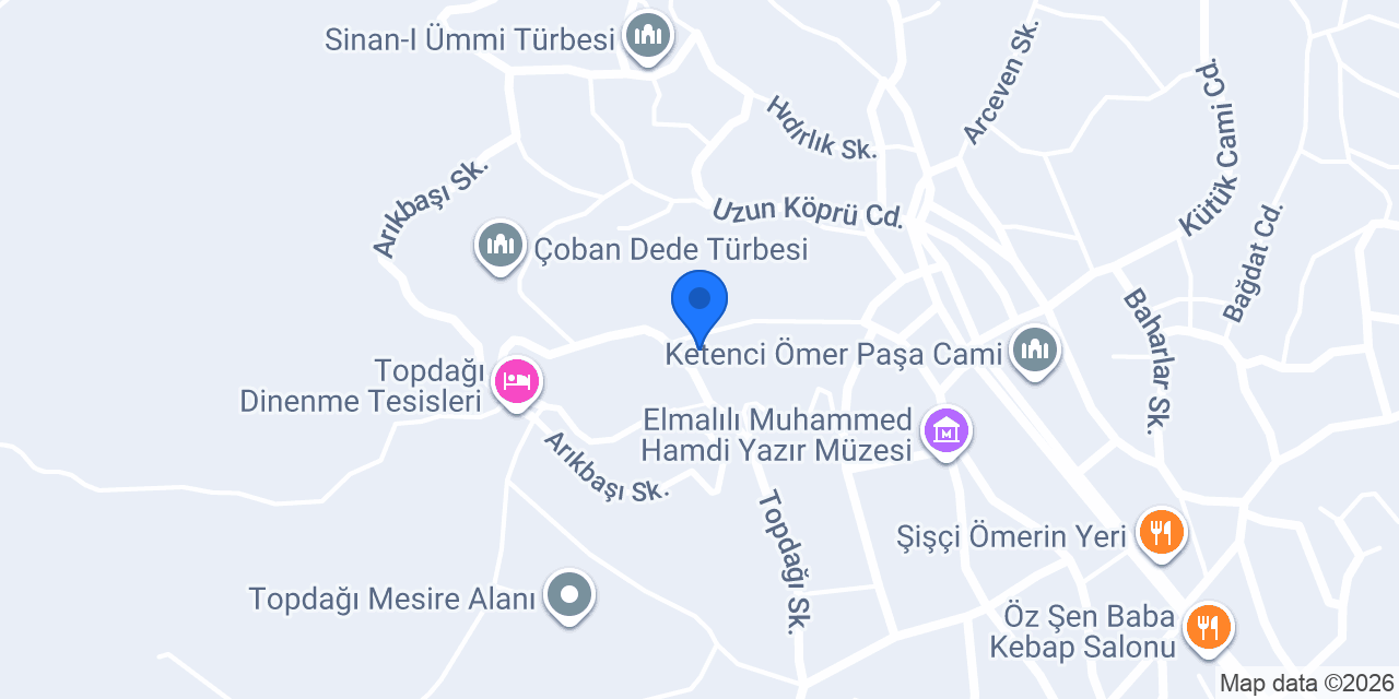 Teras cafe ve Kahvaltı sarayı. Teras elmali. konumu