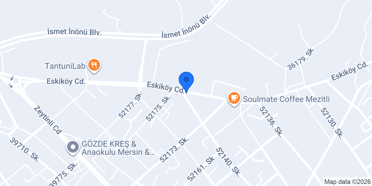 Eski Mezitli Taksi konumu