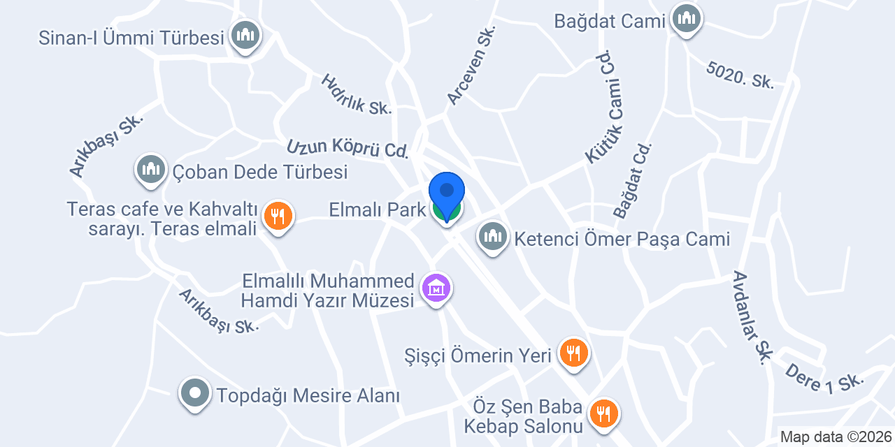 Elmalı Ocakbaşı Kasap Salih konumu