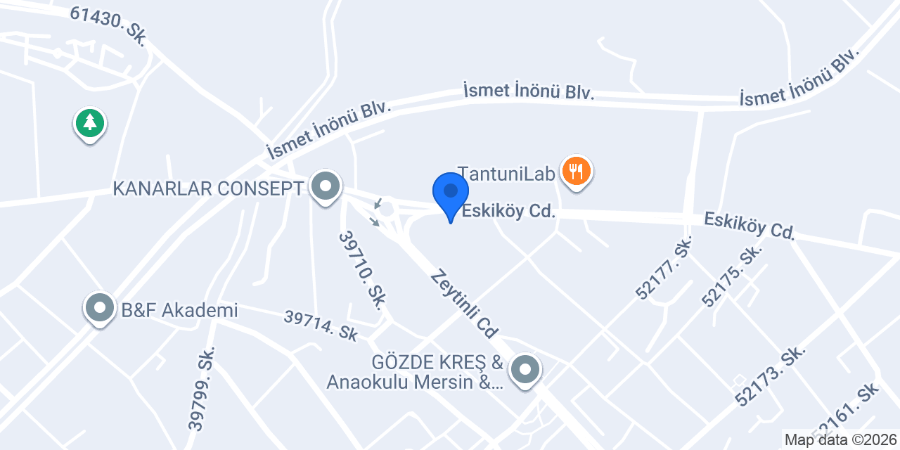 Eski Mezitli taksi konumu
