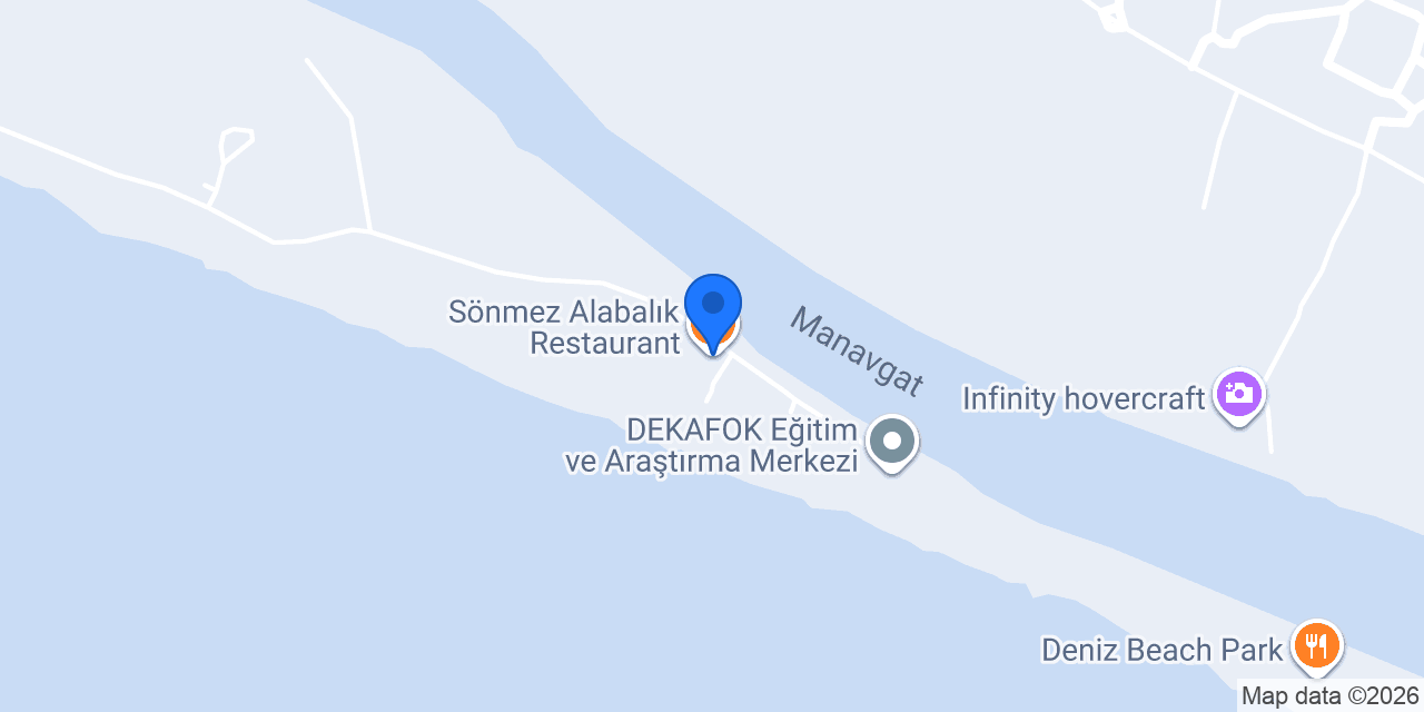 Sönmez Alabalık Restaurant konumu