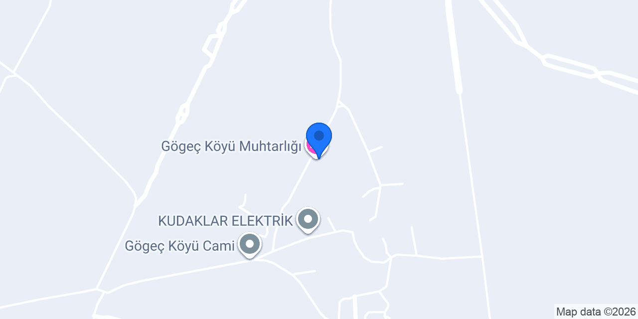 Gögeç Köyü Muhtarlığı konumu