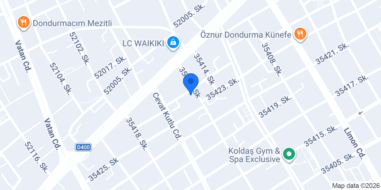 Mezitli Sucu Davut Usta konumu