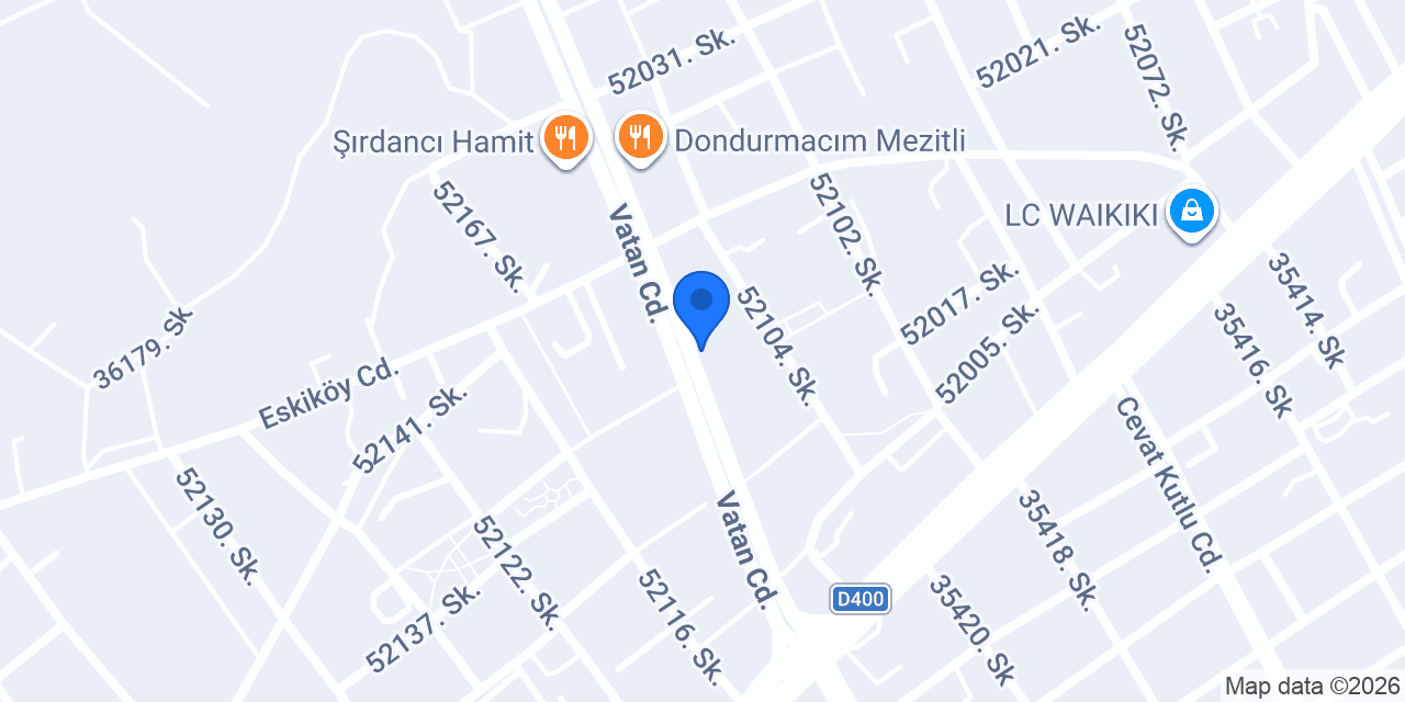 Pilot Garage Oto Ekspertiz Mezitli Soli konumu