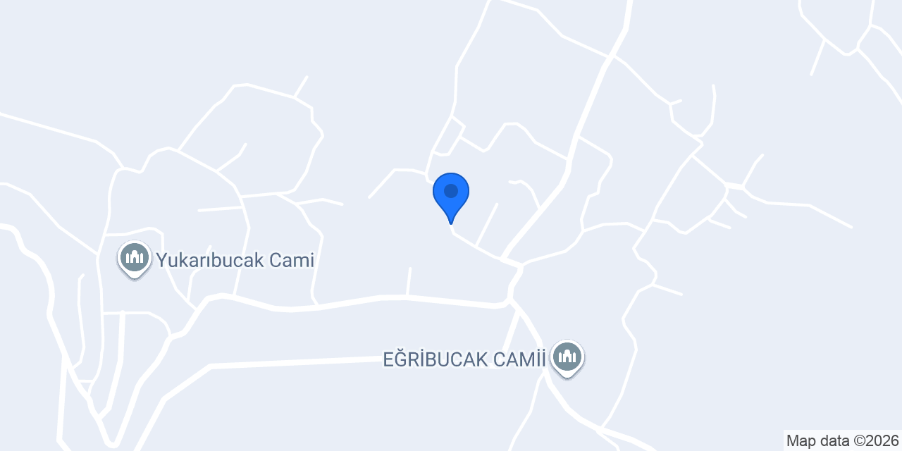 Eğribucak İlköğretim Okulu konumu