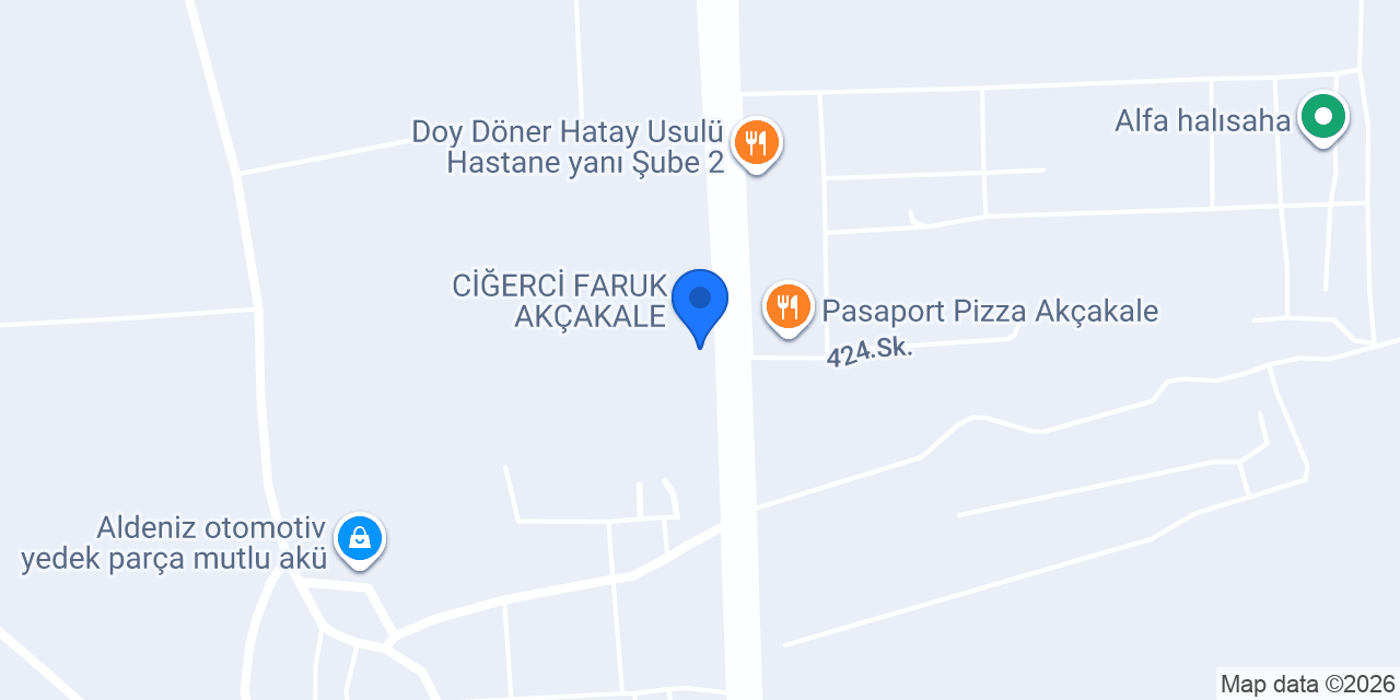Akçakale Çıtır Lahmacun | Kebap | Pide konumu