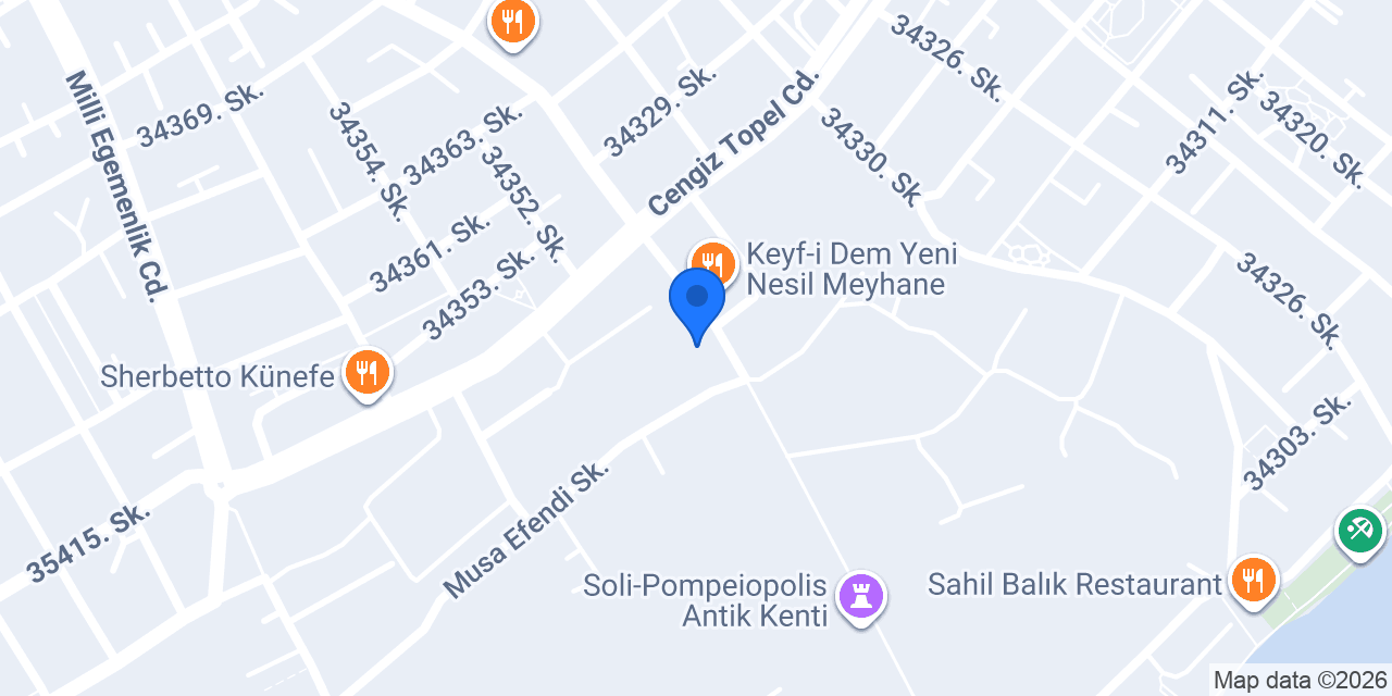 Lavera pizza konumu