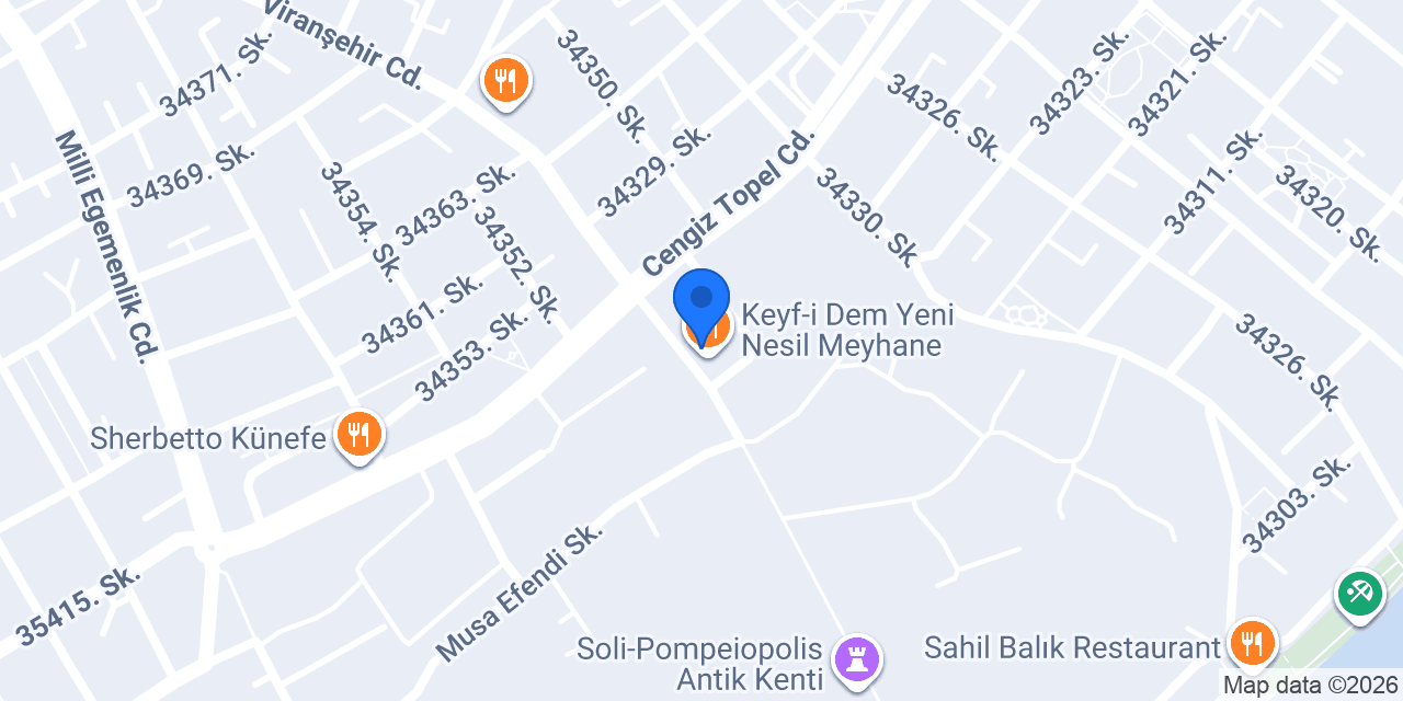 Berlin Meyhanesi konumu