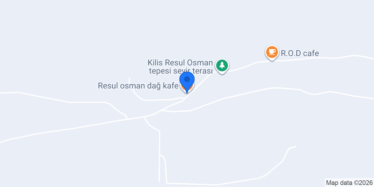 Resul osman dağ kafe konumu